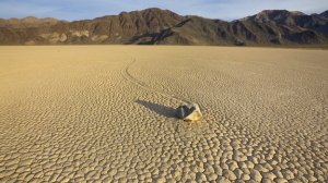 Slithering stone in Death Valley. Photo by Momatiuk - Eastcott/Corbis photography.